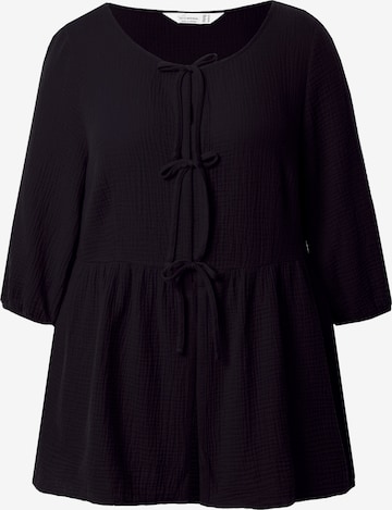 MIAMODA Blouse in Zwart: voorkant