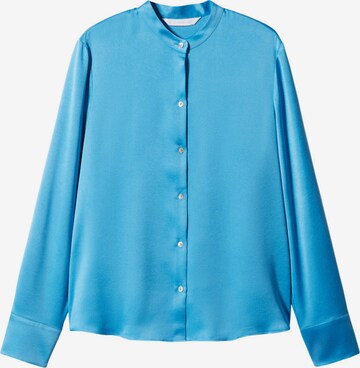 Camicia da donna 'Lagoon' di MANGO in blu: frontale