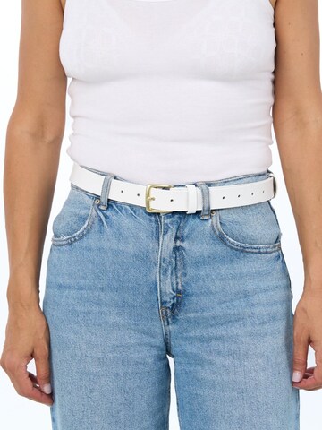 jolar Belt 'GENUINE' in White