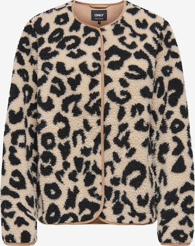 ONLY Fleece jacket 'ONLLona' in XS in Light beige / Black, Item view