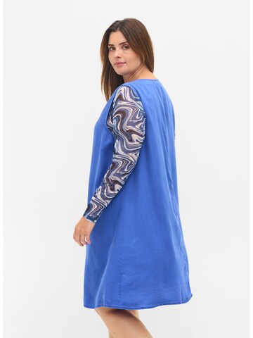 Zizzi Kleid 'VTANY' in Blau