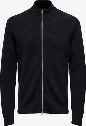 Only & Sons Cardigan 'Phill' i blå: forside