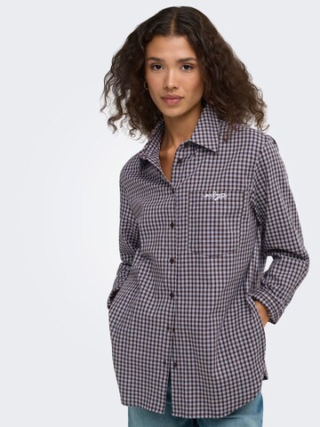 Camicia da donna 'SURANI' di ONLY in marrone: frontale