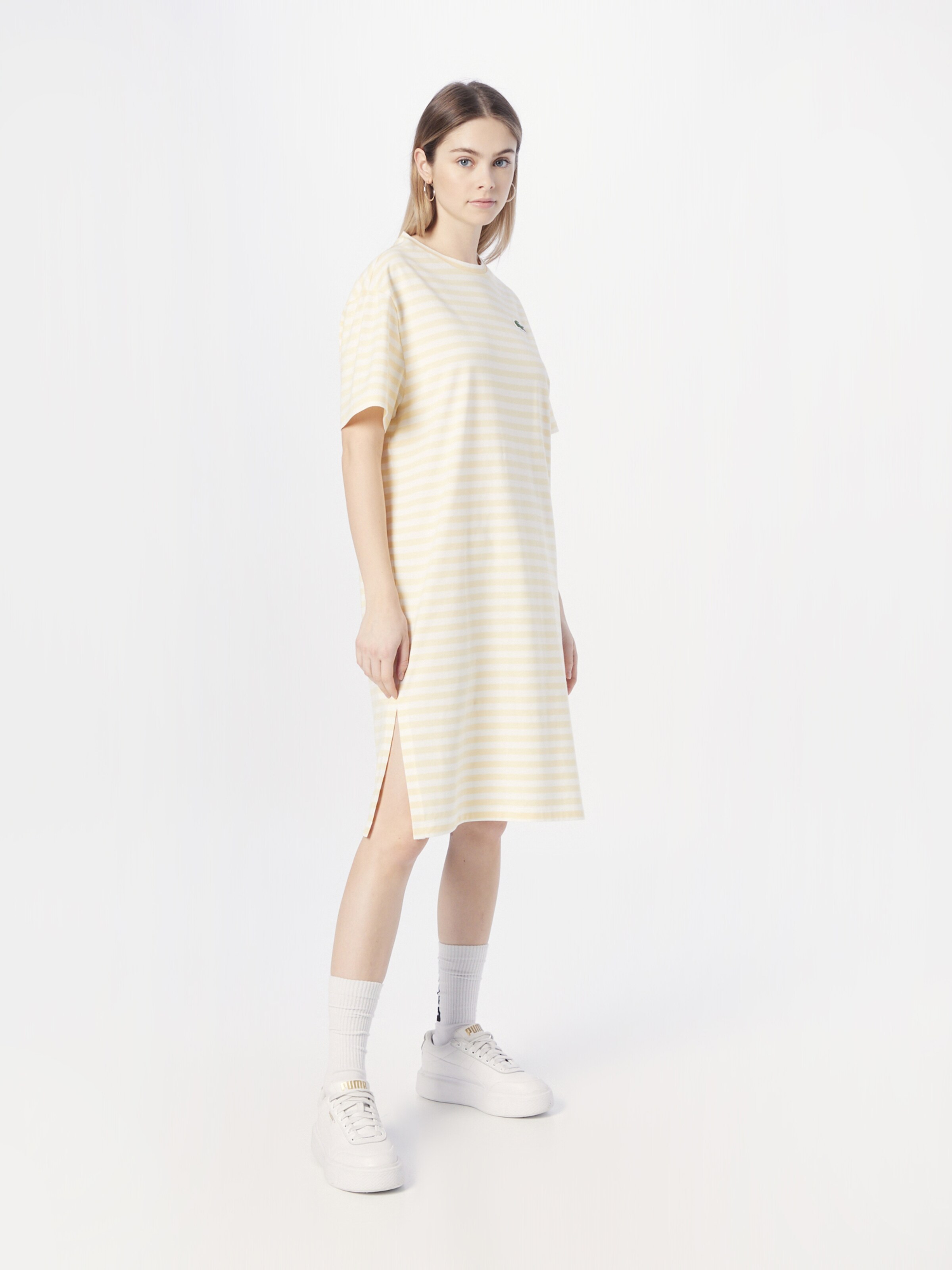 Robe 2025 lacoste jaune