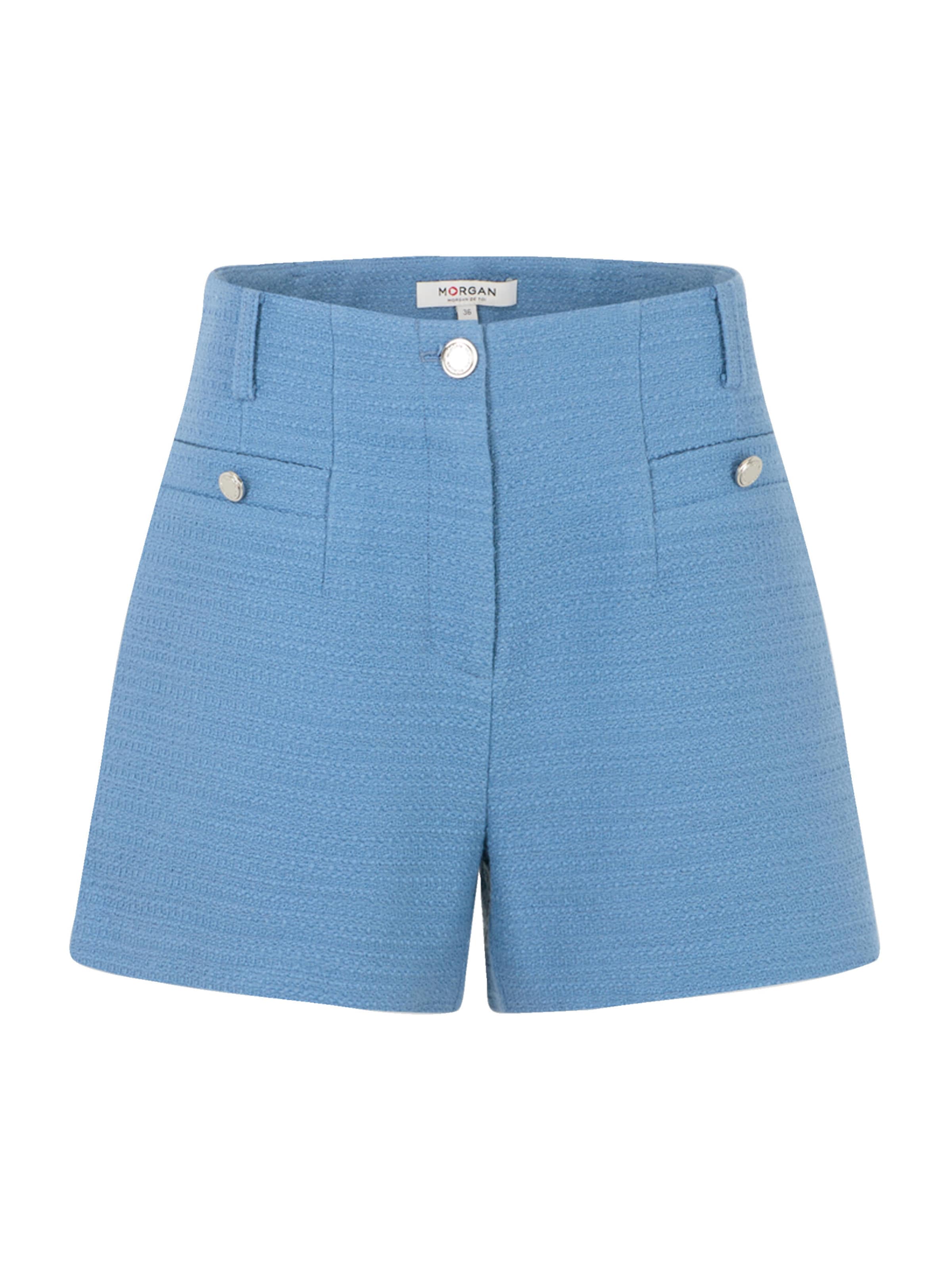 Morgan Regular Housut värissä sininen: etupuoli