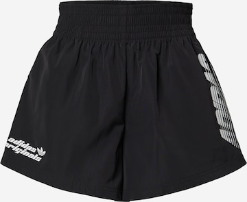 ADIDAS ORIGINALS Regular Housut 'Side Graphics High-Waisted' värissä musta: edessä