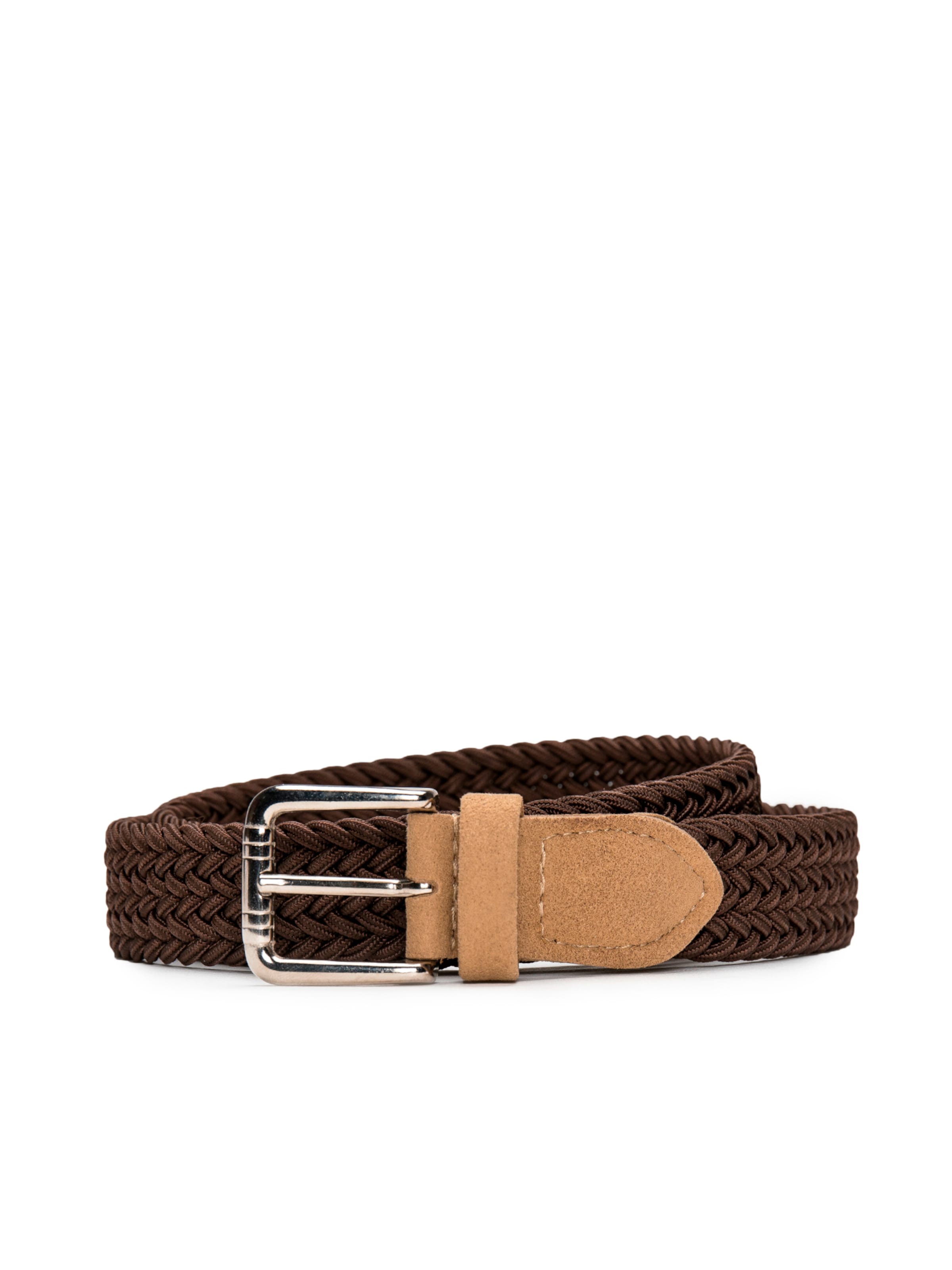 nae Vegan Shoes - Cintos 'VILA' em castanho: frente