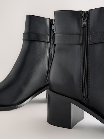 Next Enkellaarsjes 'Forever Comfort' in Zwart