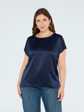 Chemisier Fiorella Rubino en bleu