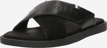 Mule 'Art' bugatti en noir : devant