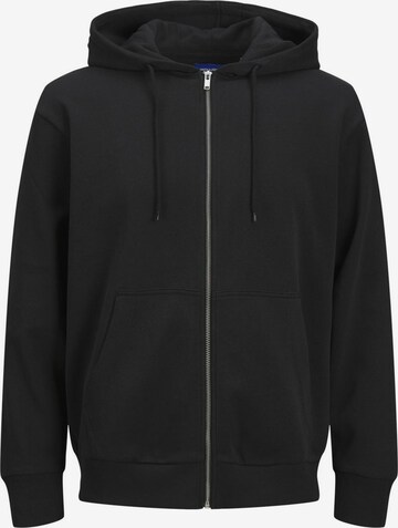 JACK & JONES Sweatjakke i sort: forside