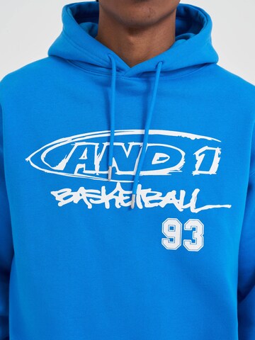 AND1 Μπλούζα φούτερ 'Core Graffiti' σε μπλε