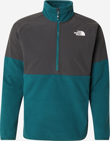 THE NORTH FACE Спортивная кофта 'GLACIER' в Серый: спереди