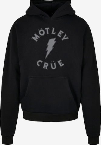 Sweat-shirt 'Motley Crue - Bolt World Tour' Merchcode en noir : devant