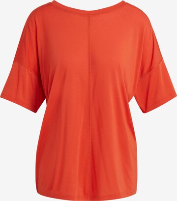 T-shirt fonctionnel 'Studio' ADIDAS PERFORMANCE en orange : devant