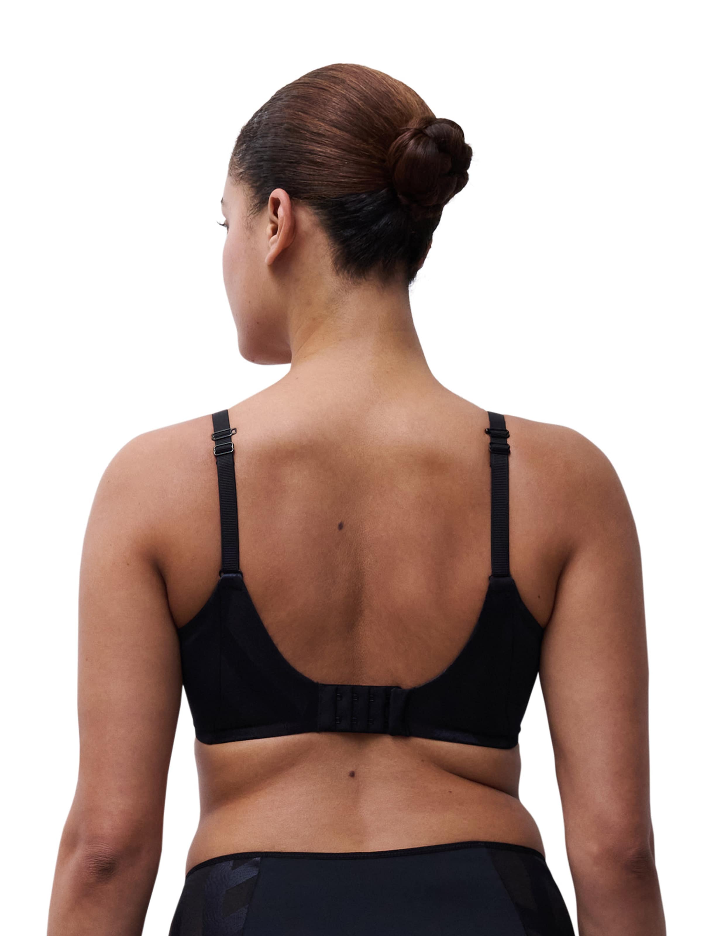 Chantelle Minimiser Bra 'GLAZE' in Black
