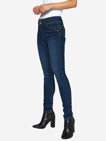 Skinny Jean KOROSHI en bleu