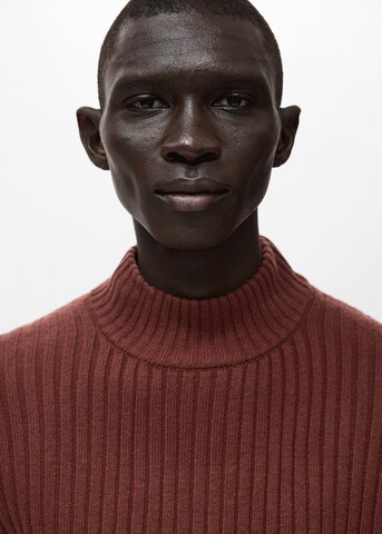 MANGO MAN Pullover 'Arielt' in Rot