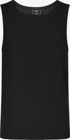 SikSilk - Camisa em preto: frente