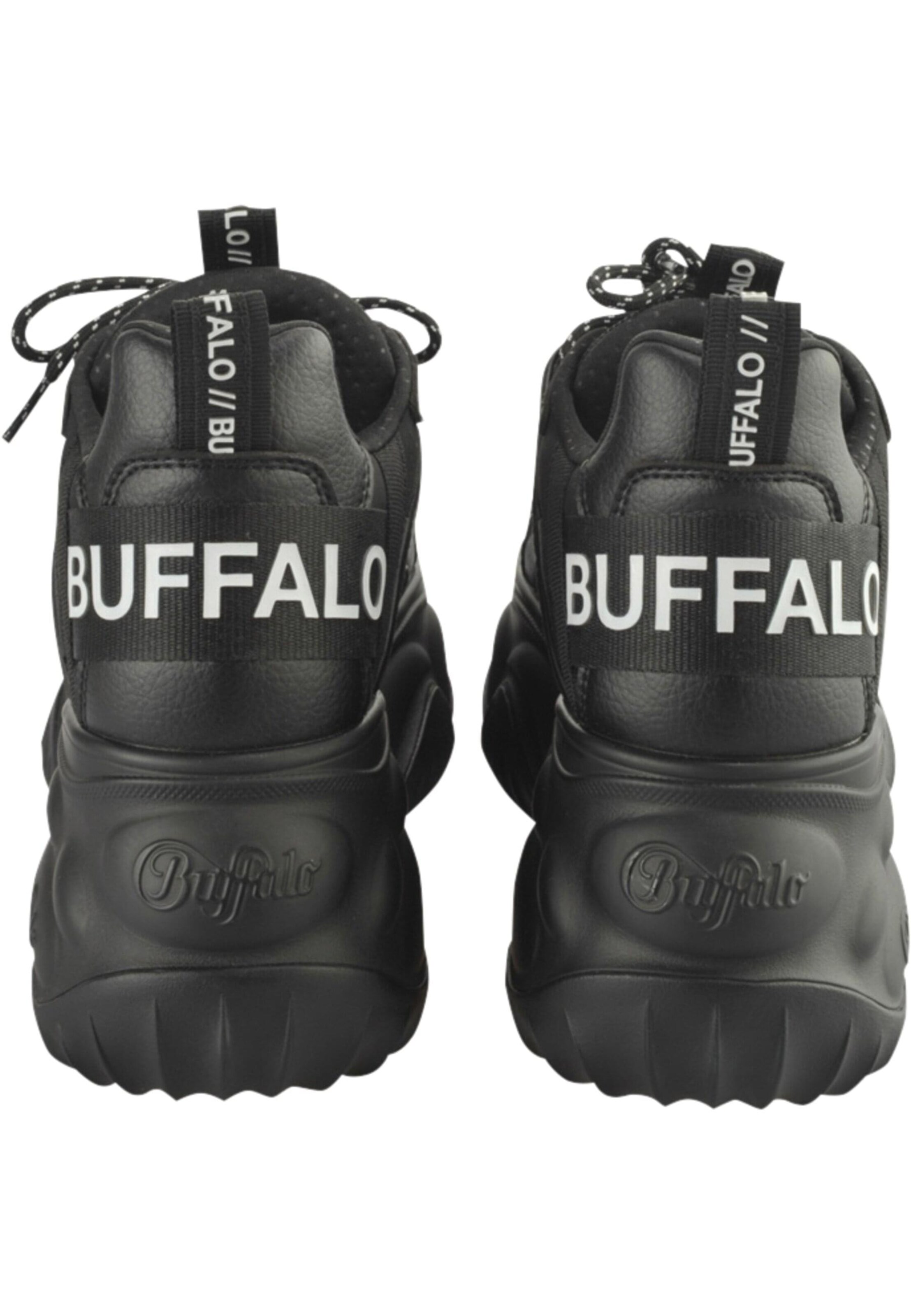 melns BUFFALO Zemie brīvā laika apavi 'Blader Matcha'