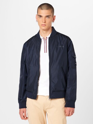 Veste mi-saison TOMMY HILFIGER en bleu : devant