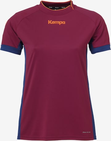 KEMPA Performance Shirt in Red: front
