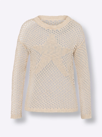 heine Pullover i beige: forside