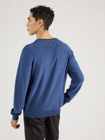 REPLAY Pullover 'Mesh' in Blau