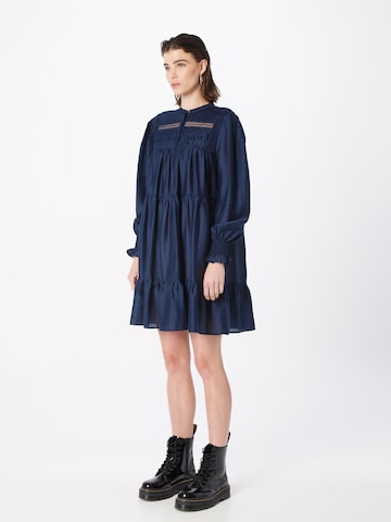 Robe 'Dabaca' BOSS Orange en bleu : devant