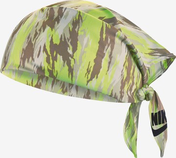 NIKE Athletic Hat in Green: front