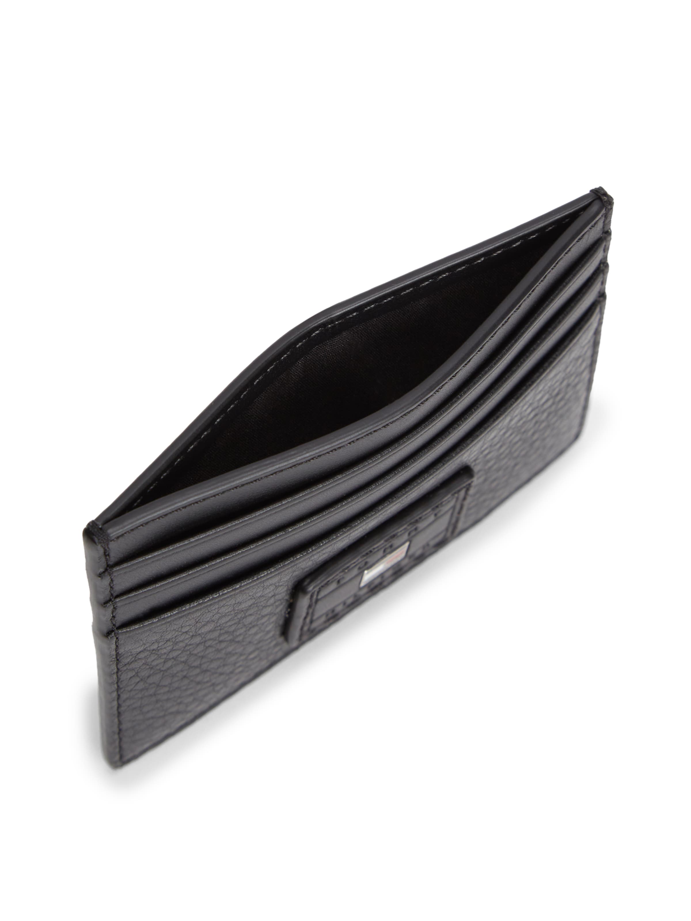 TOMMY HILFIGER Denarnica | črna barva