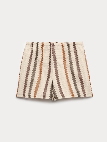 Loosefit Pantaloni di Marks & Spencer in beige