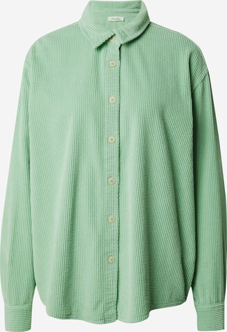 AMERICAN VINTAGE Blouse 'PADOW' in Green: front