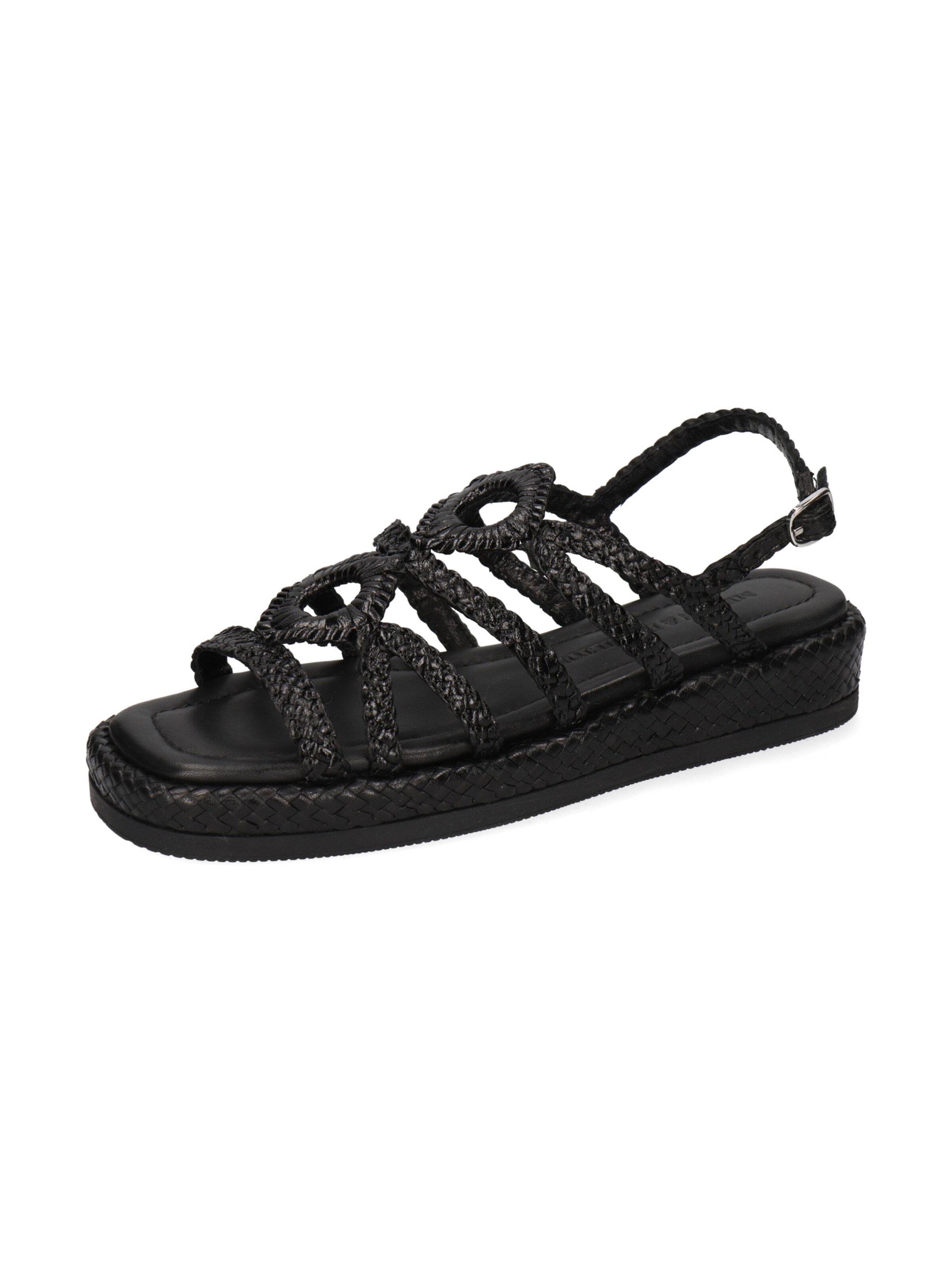 MELVIN & HAMILTON Sandals 'Vim 4' in Black: front