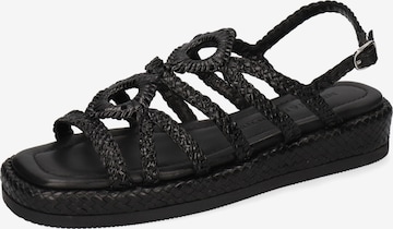 MELVIN & HAMILTON Sandals 'Vim 4' in Black: front