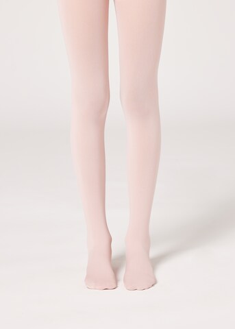 CALZEDONIA Tights in Pink: front