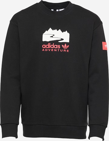 ADIDAS ORIGINALS Sweatshirt i sort: forside