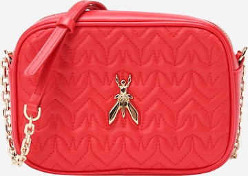 PATRIZIA PEPE Чанта с презрамки в червено: отпред