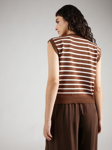 Cardigan MORE & MORE en marron