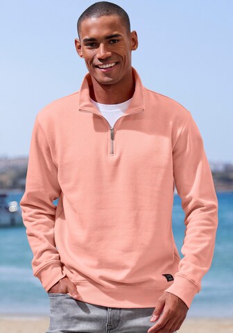 JOHN DEVIN Sweatshirt in Orange: front