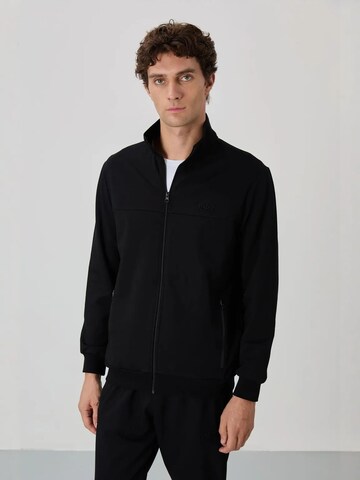 Tommy Life Tracksuit 'Aktive Sets' in Black