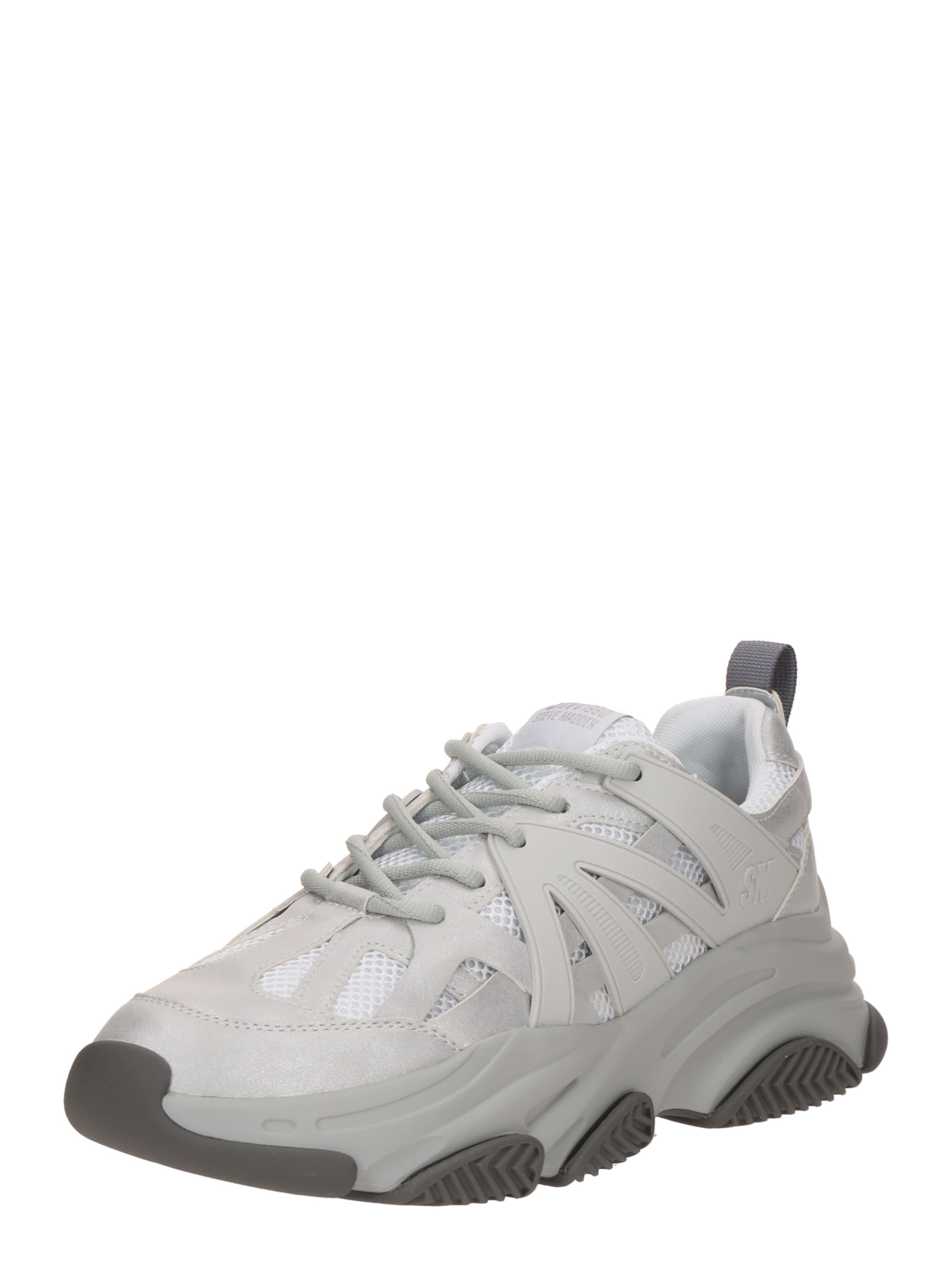 STEVE MADDEN Platform trainers 'Peckman' in Grey: front