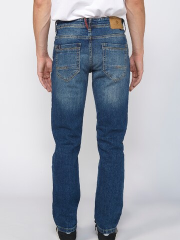 KOROSHI Regular Jeans in Blauw