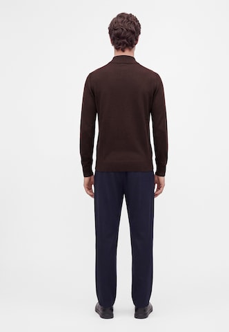 BOSS Sweter 'Avac_M-1' w kolorze brązowy