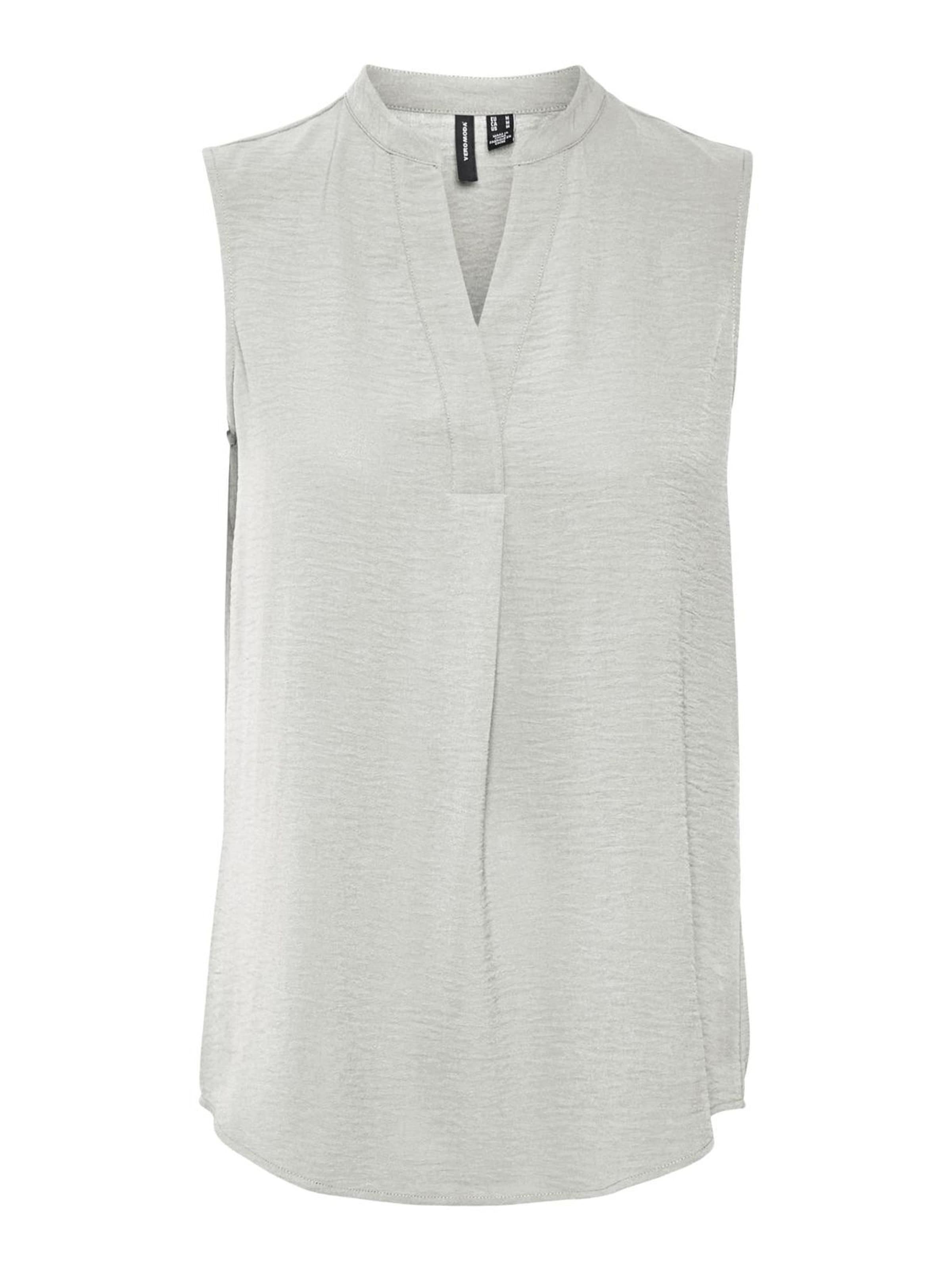 Vero Moda Curve Blouse 'ELVA' in Wit: voorkant