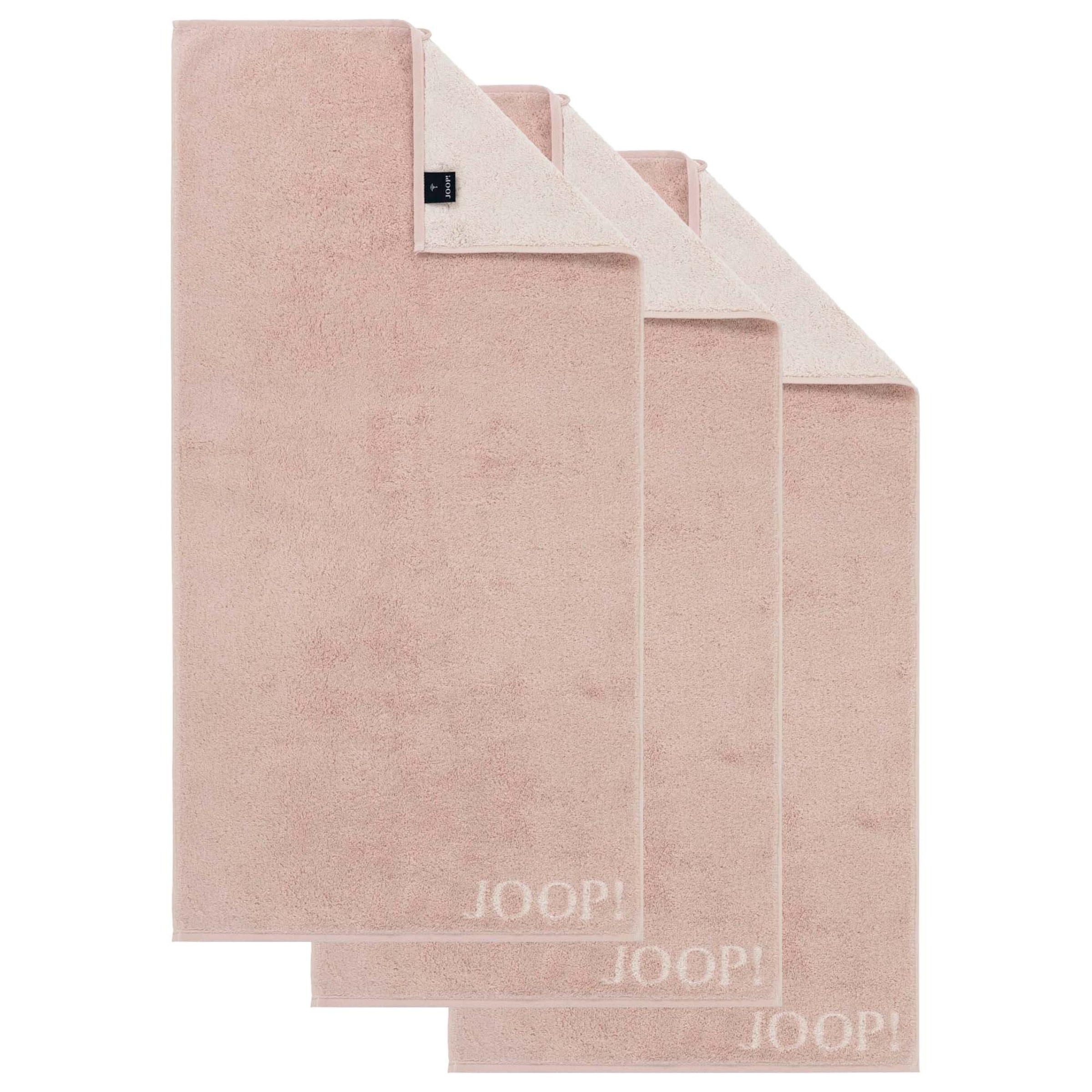 JOOP! Handtuch 'Doubleface' in Pink: Vorderseite