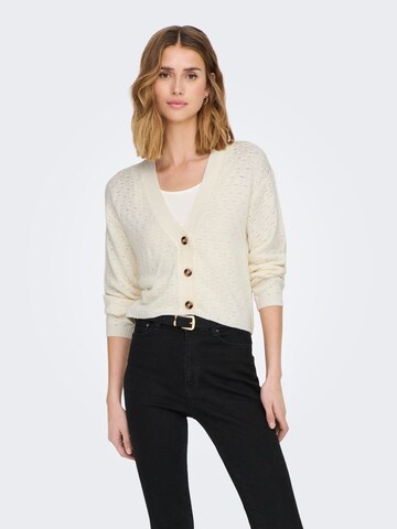 Cardigan JDY en beige : devant