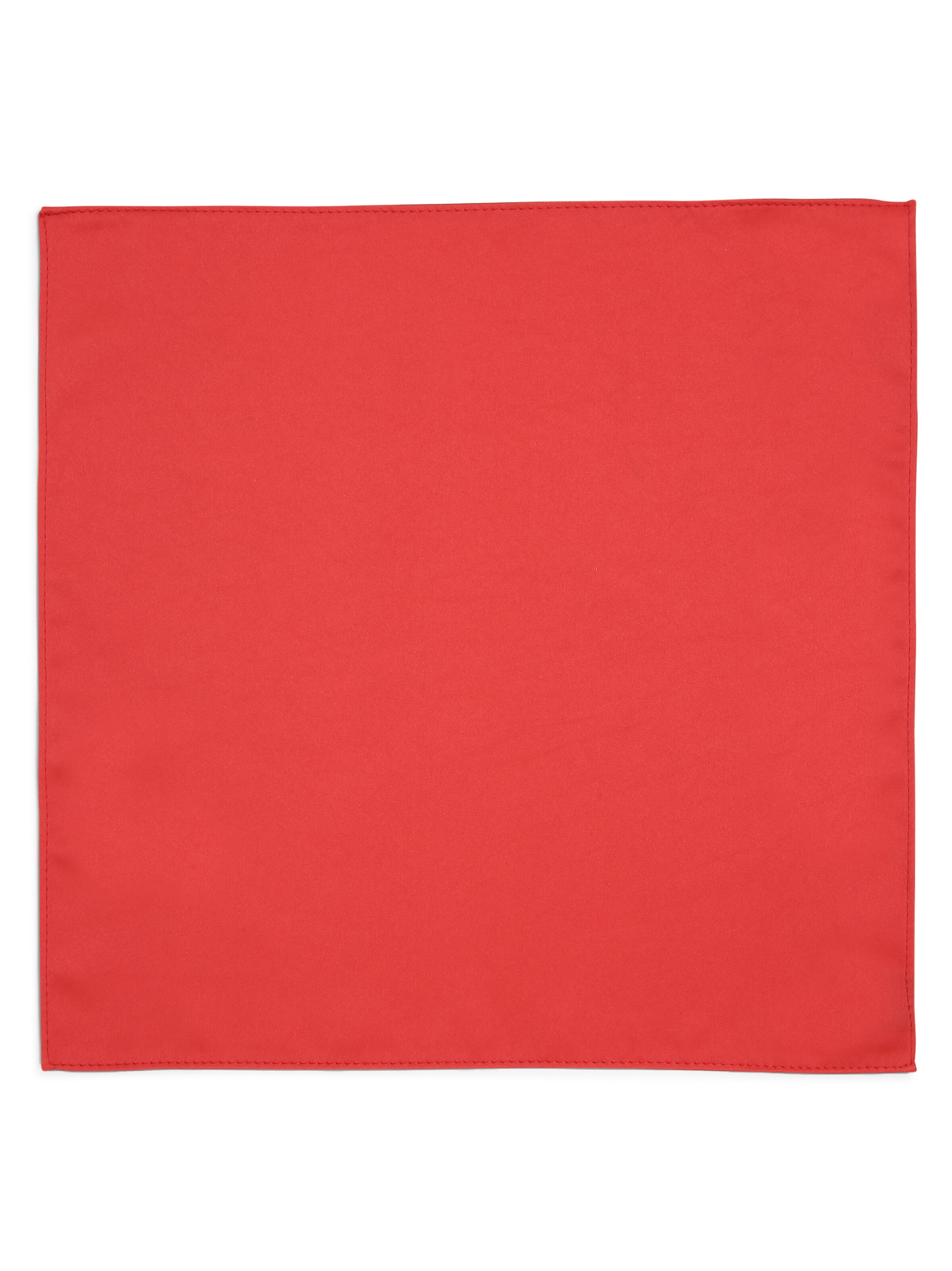 Mc Earl Pocket Square in Red