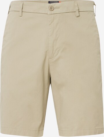 Pantalon chino Dockers en argent : devant