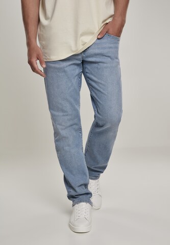 Regular Jeans de la Urban Classics pe albastru: față